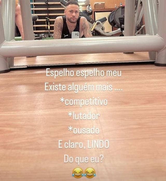 开云体育在线软件-内马尔回巴西养伤 “镜子镜子 有谁比我更英俊吗？”